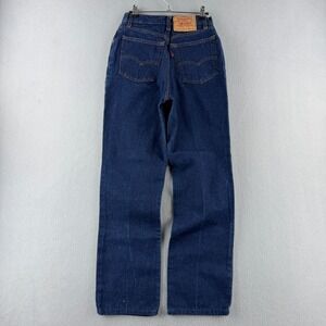 Vintage Levis Jeans Womens 28 (Fits 25x29) 80s 505 Straight High Rise USA MADE